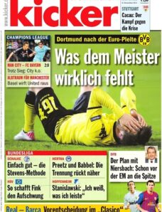 Kicker Sportmagazin (Germany) – 8 December 2011 #99