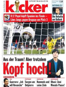 Kicker Sportmagazin (Germany) – 8 July 2010 #55