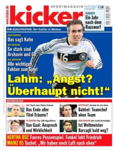 Kicker Sportmagazin (Germany) — 8 October 2009 #83