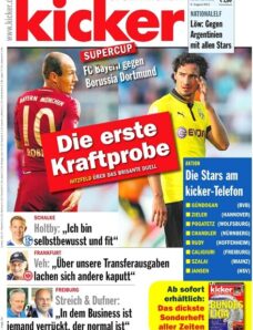 Kicker Sportmagazin (Germany) – 9 August 2012 #65
