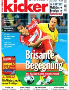 Kicker Sportmagazin (Germany) — 9 February 2009 #14