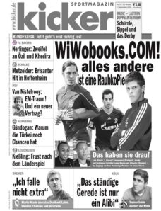 Kicker Sportmagazin (Germany) — 9 September 2010 #73