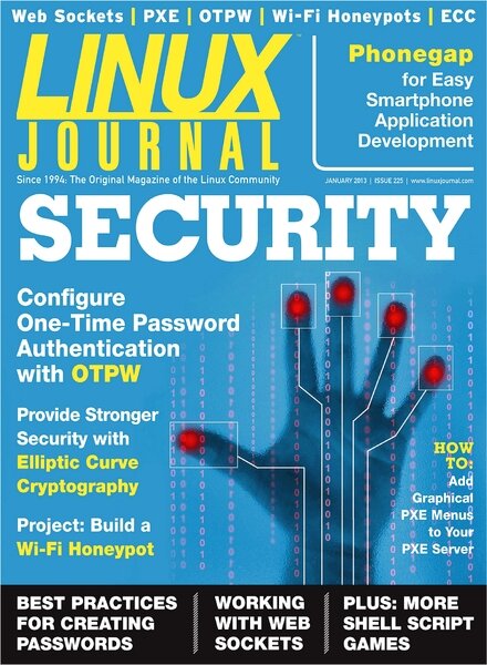 Linux Journal – January 2013 #225