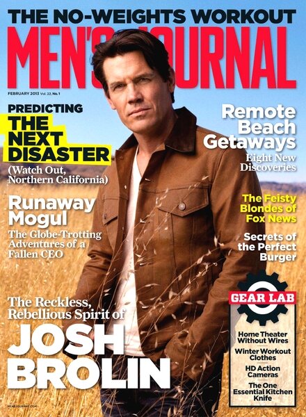 Men’s Journal — February 2013