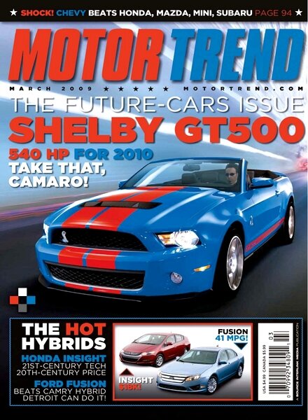 Motor Trend – March 2009