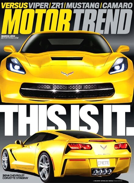 Motor Trend – March 2013