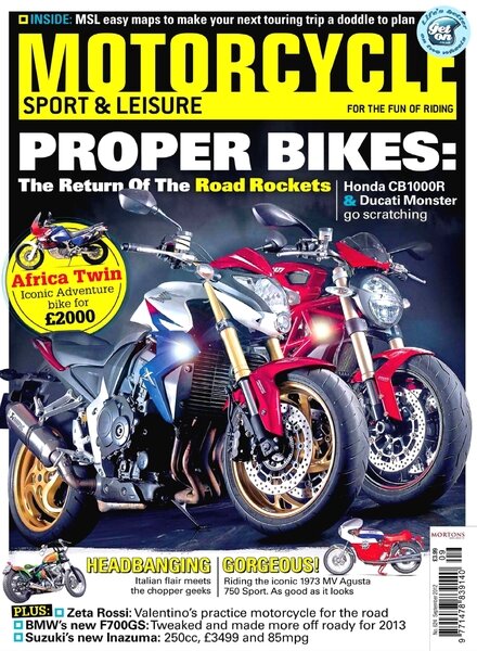 Motorcycle Sport & Leisure – September 2012