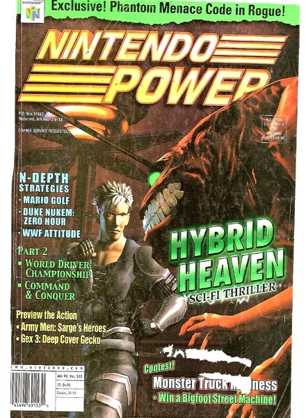 Nintendo Power — August 1999 #123