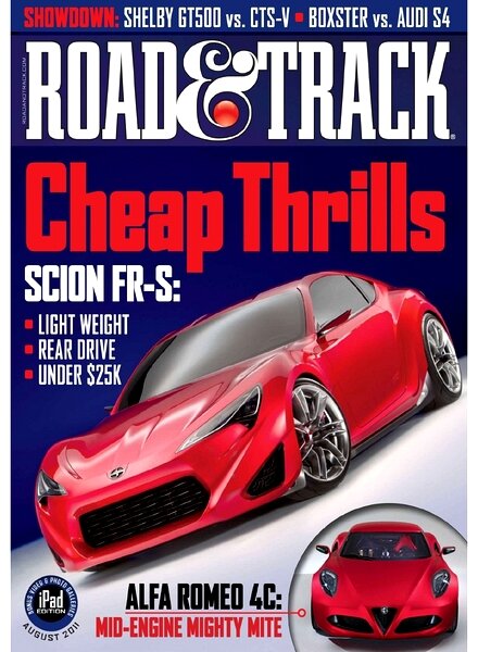 Road & Track — August 2011