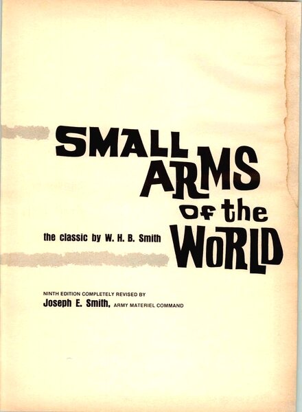 Small Arms of the World 1969
