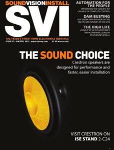 Sound Vision Install – January-February 2013