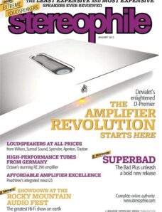 Stereophile — January 2013