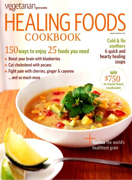 Vegetarian Times — Healing Foods Cookbook — Summer 2011