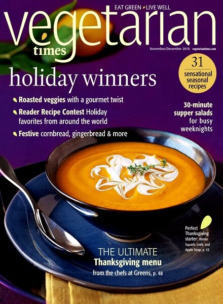 Vegetarian Times — November-December 2010