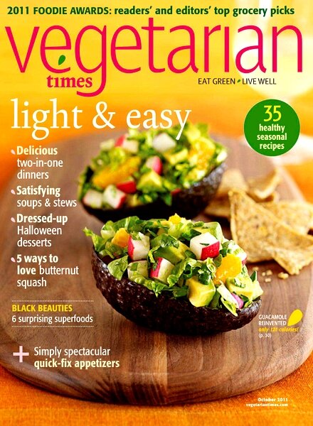 Vegetarian Times — October 2011