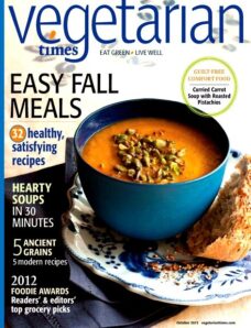 Vegetarian Times — October 2012