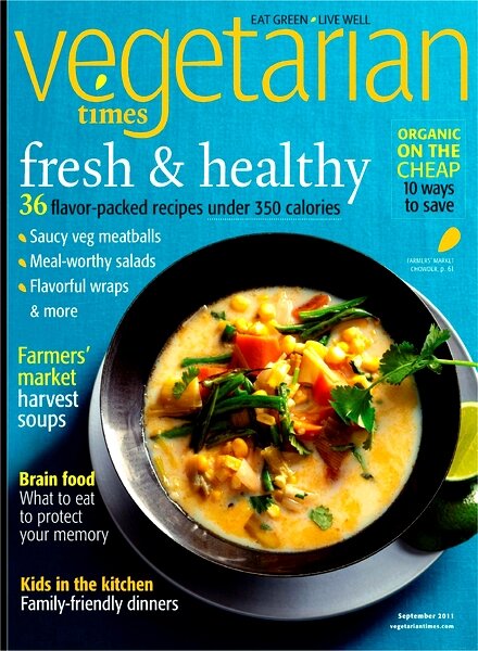 Vegetarian Times — September 2011
