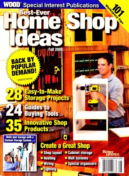 Wood — Home Shop Ideas — Fall 2009