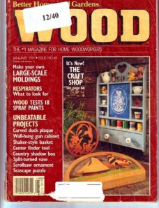 Wood – January 1991 #40