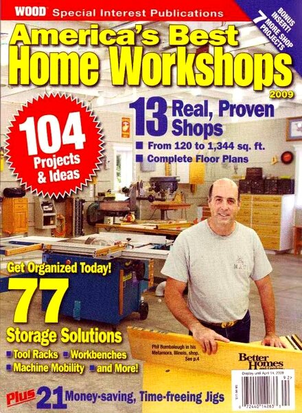 Wood — Magazine Best Home Workshops — 2009