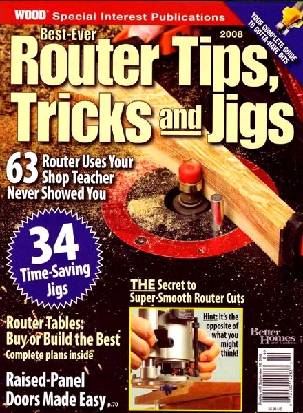 Wood — Router Tips — 2008