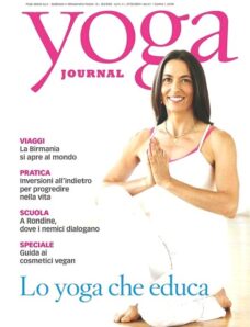 Yoga Journal (Italy) – September 2012