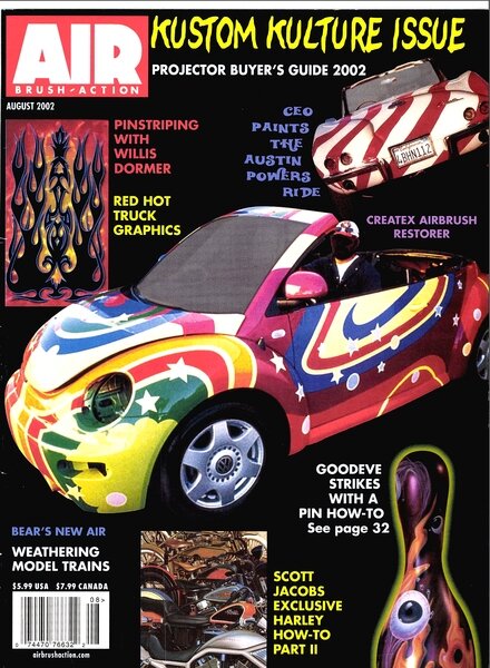 Airbrush Action – July-August 2002