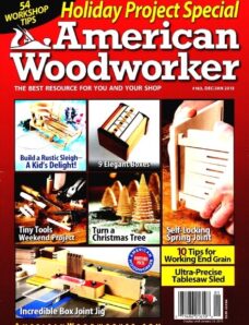 American Woodworker — December 2012-January 2013 #163