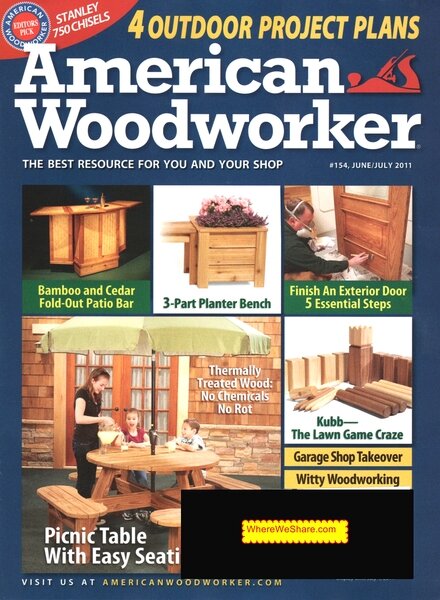 American Woodworker – June-July 2011 #154