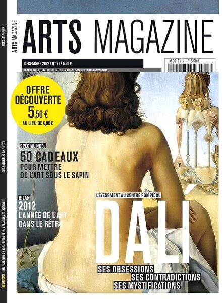 Arts Magazine (France) – December 2012 #71