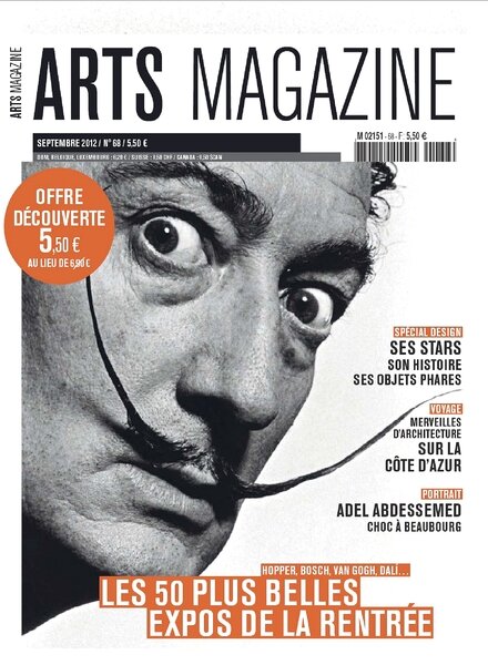 Arts Magazine (France) — September 2012 #68