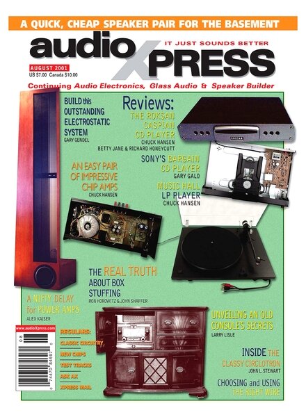 AudioXpress — August 2001