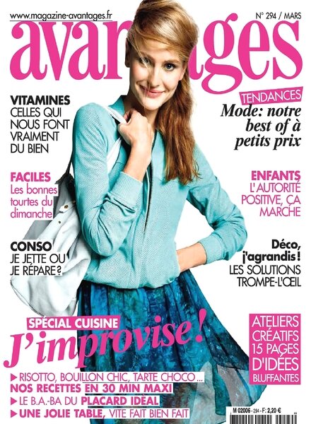 Avantages (France) — March 2013