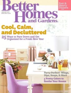 Better Homes & Gardens – January 2011