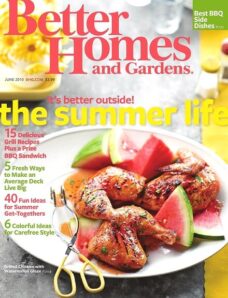 Better Homes & Gardens — June 2010