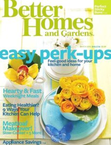 Better Homes & Gardens — March 2010