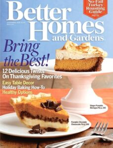 Better Homes & Gardens — November 2008