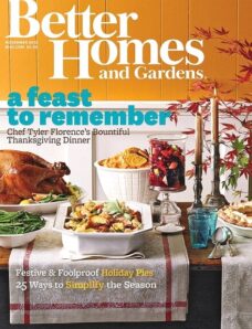 Better Homes & Gardens — November 2010