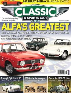 Classic & Sports Car – August 2012