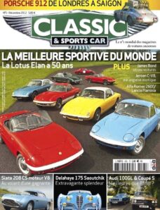 Classic & Sports Car (France) — December 2012