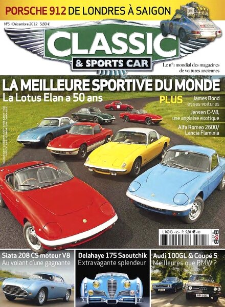 Classic & Sports Car (France) – December 2012