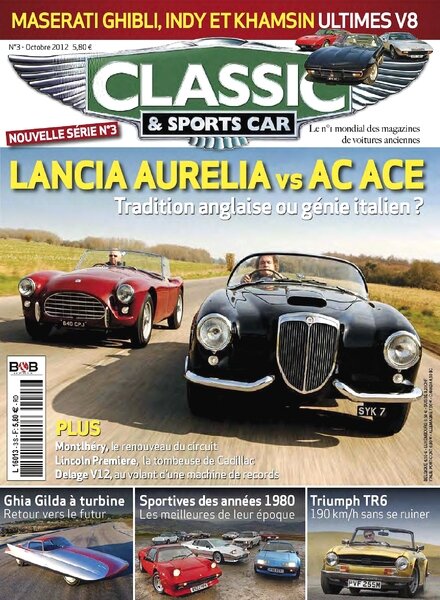 Classic & Sports Car (France) — October 2012