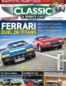 Classic & Sports Car (France) –  September 2012