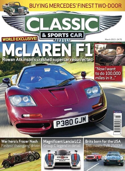 Classic & Sports Car — March 2013