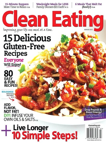 Clean Eating — March 2012
