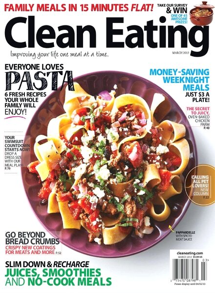 Clean Eating — March 2013