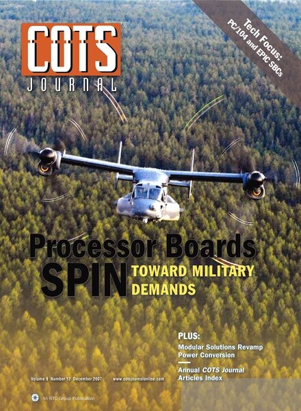 COTS Journal – December 2007