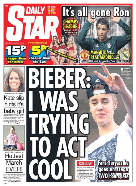 DAILY STAR – 6 Wednesday, March 2013