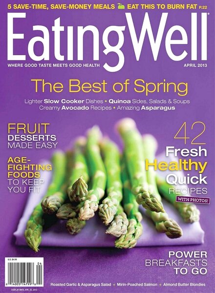 Eating Well — April 2013