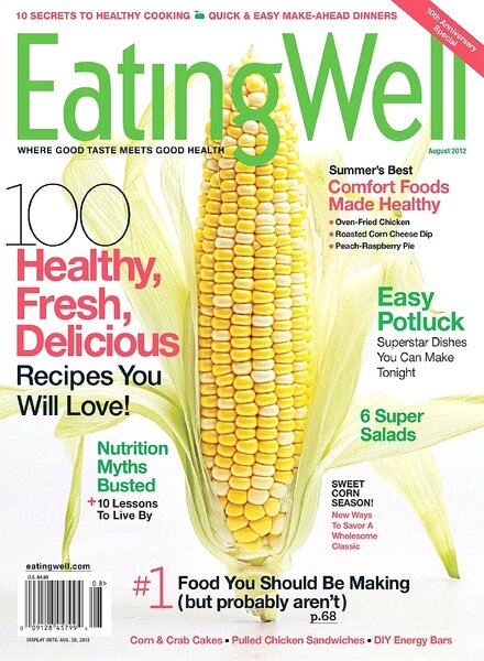 Eating Well — August 2012